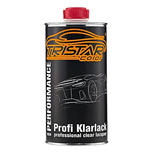 TRISTARcolor 0,5 Liter 1K Klarlack Autolack seidenmatt