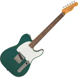 Squier Classic Vibe Custom Esquire Sherwood Green - Classic Vibe-Serie, hochwertige Pappel-Gitarre mit Lorbeer-Ahorn-Hals und einzigartigem Fender Alnico Single-Coil Tonabnehmer in elegantem Sherwood Green Finish.