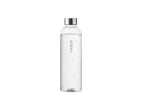 Vinsun Trinkflasche Tritan Wasserflasche 650ml - Sportflasche Kohlensäure geeignet, Auslaufsicher, BPA frei, bruchsicher, geruchs- und geschmacksneutral
