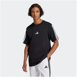 adidas Sportswear T-Shirt M 3S SJ T B - Bequem und stylisch - Rundhalsshirt aus 100 % Baumwolle, superbequem und mit authentischem adidas Style durch die ikonischen 3-Streifen. Ideal für sportliche und lässige Outfits.