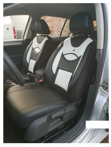 BREMER SITZBEZÜGE Autositzbezug für Toyota Avensis T22 (1998-2002) - Set aus 2 hochwertigen Schonbezügen in Schwarz/Weiß, passend für Fahrer- und Beifahrersitz, pflegeleicht und atmungsaktiv, idealer Schutz für Ihre Autositze.