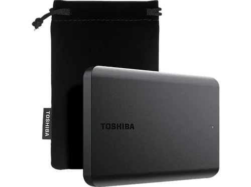 TOSHIBA Canvio Basics 2 TB Externe Festplatte - Externe HDD Festplatte mit 2 TB, ultraschneller Datenübertragung dank USB 3.2, kein Software-Setup nötig, ideal für Windows-Nutzer, elegantes Design für unterwegs.