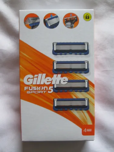 Gillette Fusion 5 Sport Rasierklingen - 4 Stück  Neu und OVP