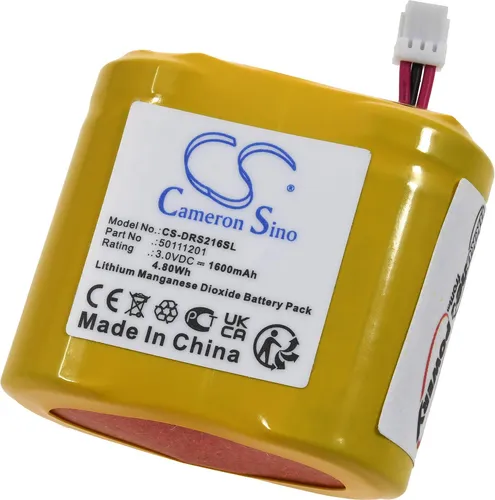 Batterie passend für Türschloss Dorma DOM ELS Pro ELS Guardian S Typ CR-2ULCF2CN