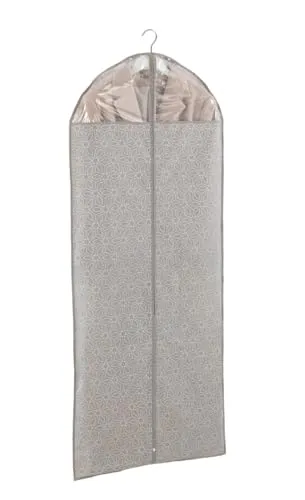 WENKO Kleidersack Balance 150 x 60 cm - Kleiderhülle, sicherer Schutz, Aufbewahrung für Anzüge und Kleider, Polypropylen, 60 x 150 cm, Taupe