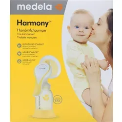 Medela Harmony Handmilchpumpe - Milchpumpen, ergonomisches Design für komfortables Abpumpen und perfekt für unterwegs.