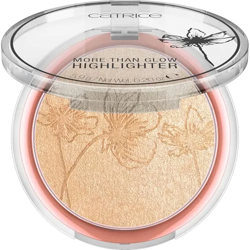 Catrice More Than Glow Highlighter, Nr. 030, Gold, intensiv, schimmernd, metallisch, vegan, ölfrei, ohne Parfüm, ohne Alkohol, 1er Pack (5.9g)
