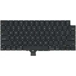 A2442 14" A2485 16" US Tastatur für Apple Macbook Pro M1 2021 amerikanische Keyboard - Schwarz