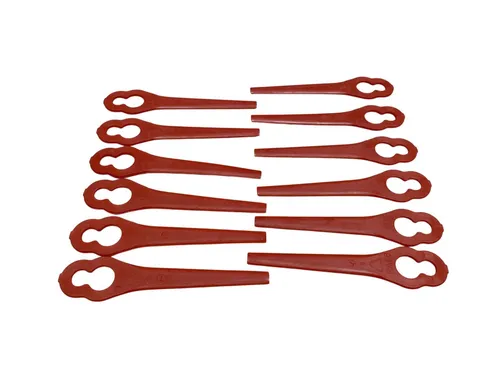 Original Einhell Ersatzmesser-Set (Rasentrimmer-Zubehör, 20x Kunststoff-Messer, für Akku-Rasentrimmer GE-CT 18 Li, GC-CT 18/24 Li, GC-CT 18/24 Li P, Schnittbreite 24 cm)