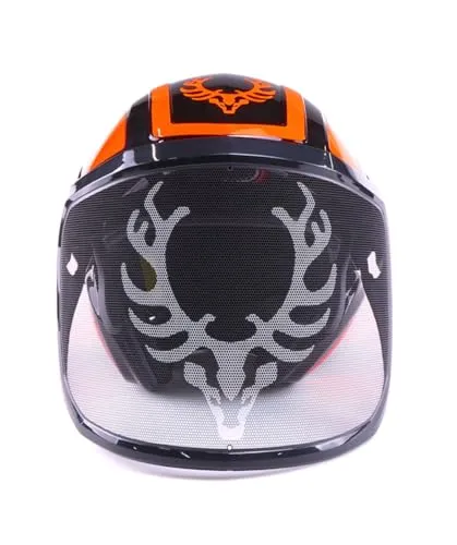 Protos Forsthelm KOX Edition mit Gehörschutz und Visier Schwarz/Neonorange - Robuster Protos Forsthelm KOX Edition in Schwarz/Neonorange mit großem Sichtfeld und sicherem Gehörschutz. Ideal für den Einsatz im Forst, schützt zuverlässig und sorgt für hohe Sichtbarkeit.
