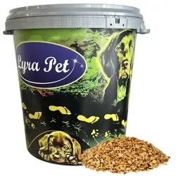 Lyra Pet® Fettfutter Basic 10 kg in 30 L Tonne - Vogelfutter für Gartenvögel, 100% natürliche Zutaten für optimale Vitalität und Energie. Ideal für ganzjährige Fütterung und Unterstützung der Artenvielfalt.