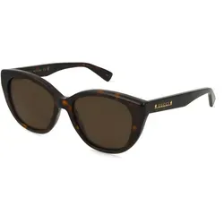 Gucci GG1588S Unisex-Sonnenbrille - Braune Vollrand Butterfly-Brille - Elegante Unisex-Sonnenbrille von Gucci in braun mit hochwertigem Acetat-Rahmen. Die Butterfly-Form bietet nicht nur einen hohen Tragekomfort, sondern auch einen zuverlässigen UV-Schutz. Ideal für stilbewusste Träger.