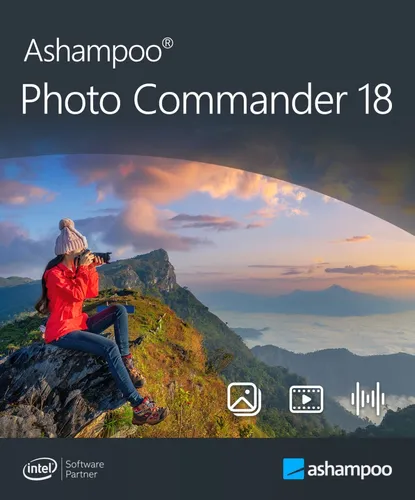 Ashampoo Photo Commander 18 - Bildbearbeitungssoftware für Windows 10/11 - Effektive Foto- und Grafikbearbeitung für 1 PC, einfache Bedienung und umfangreiche Funktionen, ideal für kreative Projekte.