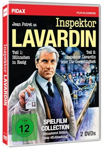 Inspektor Lavardin - Spielfilm Collection - Remastered Edition / Die beiden Kinofilme von Altmeister Claude Chabrol mit neuer 4K-Abtastung (Pidax Film-Klassiker) [2 DVDs] [2 DVDs]