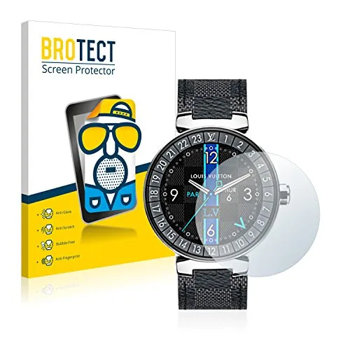 BROTECT Entspiegelungs-Schutzfolie für Louis Vuitton Tambour Horizon (2 Stück) Matte Displayschutz-Folie, Anti-Reflex, Anti-Fingerprint