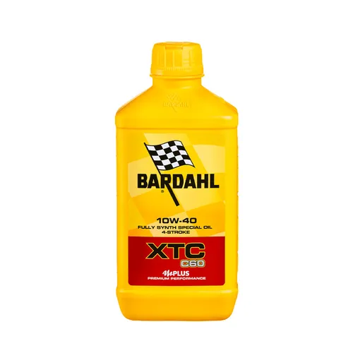 Motoröl Kunststoff XTC C60 10W-40 4 Mal Motorrad BARDAHL 1 Liter