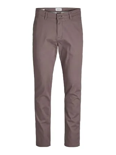 JACK & JONES Herren Jpstmarco Jjbowie Noos Chinohose, Peppercorn, 31W / 34L