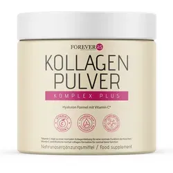 FOREVER25 Kollagen Komplex 300 g - Hochwertiges Kollagenhydrolysat mit 9000 mg pro Tagesportion. Ideal zur täglichen Ernährungsergänzung, unterstützt die Hautpflege und ist frei von Zucker, Gluten und Laktose. Neutraler Geschmack, 30 Portionen pro Dose.