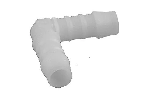 8mm (10/8mm) 90°; Schlauchverbinder weiß
