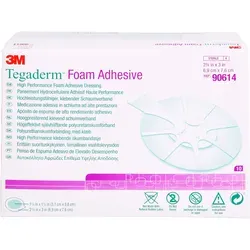 Tegaderm Foam Adhesive FK 6,9x7,6 cm oval 90614 Verband - Arzneimittel: Hochwertiger, atmungsaktiver Schaumverband für optimalen Wundschutz, ideal für empfindliche Haut.