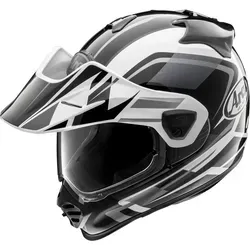 Arai Tour-X5 Discovery Motocross Helm - Motorradhelm für On- und Off-Road-Einsatz, mit hypoallergenem Innenfutter, verbesserter Belüftung und leichtem Superfaser-Material für maximalen Komfort und Sicherheit.