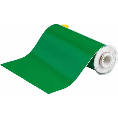 Brady B85-250x15-7569GN, Standard Vinyl, Grün, glänzend, 250.00 mm x 15.00 m, permanent, f. BBP85 (250 mm) (B85-250X15M-7569GN)