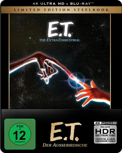 E.T. – Der Außerirdische (Steelbook, 4K UHD + Blu-ray)