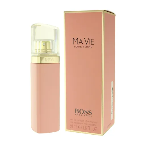 Hugo Boss Boss Ma Vie Pour Femme Eau de Parfum 50 ml - Damenduft mit blumiger Komposition, inspiriert von modernen Frauen; ideal für jeden Anlass und strahlt Eleganz und Selbstbewusstsein aus.