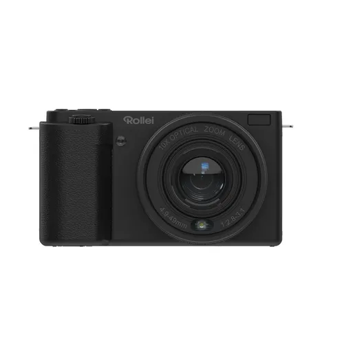 Compactline 10x Flip Screen Kompaktkamera mit 10x Opt. Zoom - Kompaktkamera mit 64 MP und 4K Videoaufnahme, ideal für kreative Fotografie und Reisen.