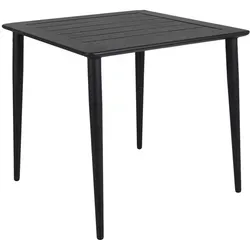Brafab Nimes Gartenesstisch - Gartentisch aus pulverbeschichtetem Aluminium, langlebig und pflegeleicht – ideal für gesellige Zusammenkünfte im Freien.