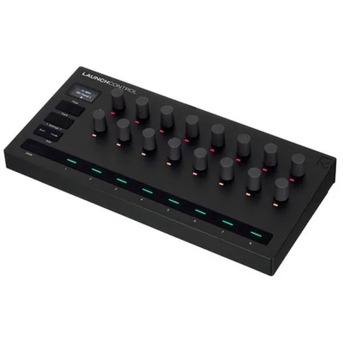 Novation Lunch Control 3 - Kompakter MIDI-Controller für kreative Musiker, mit 16 Endlosdrehreglern und 8 frei belegbaren Tasten. Perfekt für die Steuerung von DAWs und Hardware, unterstützt effizientes Arbeiten im Studio und auf der Bühne.