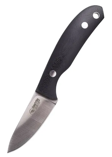 SERE Casström Safari G10 schwarz, Feststehendes EDC Messer, Jagdmesser
