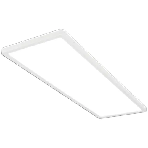BRILONER Leuchten - LED Deckenlampe Ultra Flach, 3000 Lumen, neutralweißes Licht mit Backlighteffekt, ideal für Büro, Küche und Flur