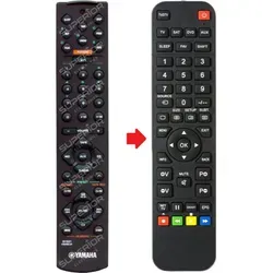 Ersatz Fernbedienung für Yamaha SYS21| CDX-E100 | RX-E100