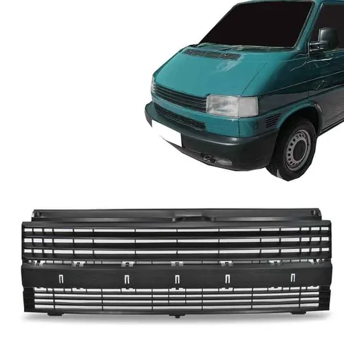 JOM Kühlergrill für VW T4 (1990-1996) - Front- & Kühlergrille, sportliche Optik aus lackierfähigem ABS-Kunststoff, einfache Montage an originalen Befestigungspunkten für eine perfekte Passform.