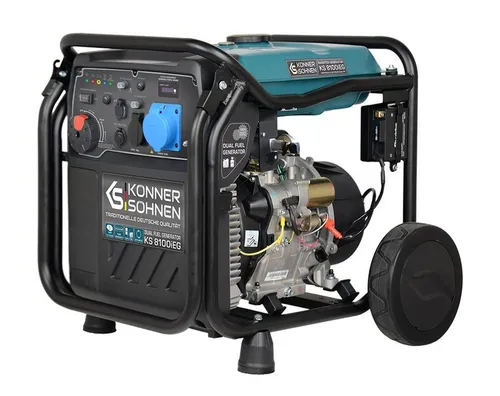 Stromerzeuger Inverter-Generator KS 8100iEG LPG/Benzin 8kW - Stromaggregate mit 8 kW Leistung, ideal für den Einsatz bei Veranstaltungen oder im Notfall, leise im Betrieb dank Inverter-Technologie.