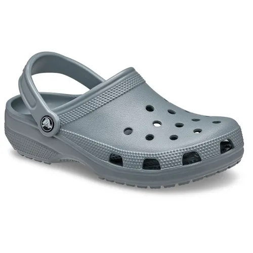 Crocs Classic Clogs Unisex, Concrete, 48/49 EU - Die Crocs Classic Clogs bieten höchsten Komfort für Damen und Herren. Leicht, wasserabweisend und einfach zu reinigen – ideal für den Alltag. Mit Belüftungsöffnungen für optimale Atmungsaktivität und schwenkbaren Fersenriemen für sicheren Halt.