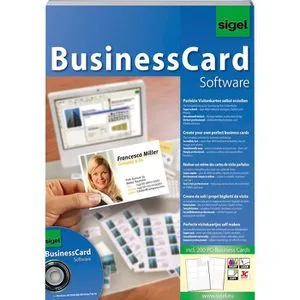 Sigel SW 670 BusinessCard Software Visitenkarten