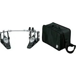TAMA Iron Cobra 900 Power Glide Twin Pedal Bundle - Hochwertiges Twin Pedal für Schlagzeuger, bietet präzise Ansprache und hohe Stabilität für kraftvolle Beats. Ideal für professionelle Auftritte und Studios.