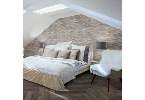 XXXL Wandverkleidung Axewood FSC Grau - Premium 3D-Wandverkleidung aus handgefertigtem Bangkirai-Holz, verleiht Ihrem Zuhause mit authentischer Ausstrahlung und dreidimensionalem Effekt einen besonderen Look.