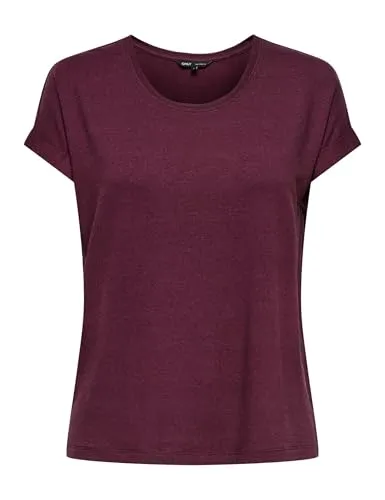 ONLY Tops für Damen Basic Kurzarm Rundhals