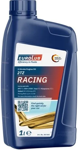 Eurolub 2-Takt Motoröl 2 TZ RACING 303001 - Hochleistungs-Motoröl für 2-Takt-Motoren, sorgt für optimale Schmierung und schützt vor Verschleiß. Ideal für den Einsatz in Sport- und Freizeitfahrzeugen.