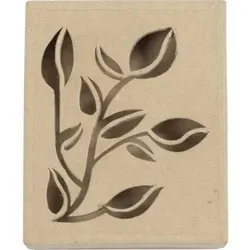 Décopatch Braune Pappmaché Schachtel 15x12x3cm - Kreatives Basteln leicht gemacht - Basteln mit Décopatch: Rechteckige Schachtel aus Pappmaché, ideal zum Gestalten und Dekorieren für Projekte und Geschenke.