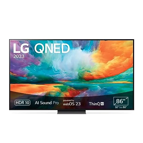 LG 86QNED816RE 86" QNED Smart-TV - Fernseher mit 4K Quantum Dot NanoCell Plus und Precision Dimming für brillante Farben. Erleben Sie Filme im Filmmaker Mode genau wie vom Regisseur gewollt.
