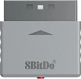 Retro Receiver PS1/PS2 - Für DualShock & Bluetooth Controller - Sonstiges Spielkonsolenzubehör, ermöglicht die kabellose Nutzung von PS1/PS2 mit modernen Controllern und 8BitDo, ideal für Retro-Gamer.