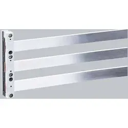 Wöhner Sammelschiene E-CU 01622 - Verzinnte Kupfer-Sammelschiene - Verzinnte Standard-Sammelschiene aus Kupfer, ideal für die Verwendung mit Halterungen. Robuste und zuverlässige Lösung für elektrische Installationen.
