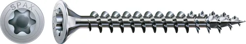 Spax Senkkopf Torx T-STAR plus 5 x 60 mm verzinkt HP - 1191010500605 - Spanplattenschrauben, hohe Korrosionsbeständigkeit durch Verzinkung und optimale Kraftübertragung durch Torx-Antrieb.
