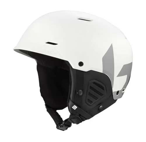 Bollé Ski-Helm Mute - Sicher und Anpassbar - Skihelme mit robuster ABS-Schale und AViD EPS-Schutz. Mit Click-to-Fit-Passform für optimale Anpassung und kompatibel mit Wettkampf-Kinnschutz.