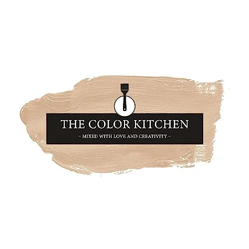 Livingwalls THE COLOR KITCHEN universelle Wandfarbe - Malerfarbe für Wohnräume und Arbeitszimmer - matte Innenfarbe in Beige - 5l Deckfarbe in TCK6009