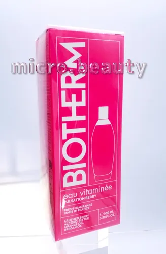 BIOTHERM • EAU VITAMINEE  Pulsation Berry • 100ml Eau de Toilette - Neu 2026
